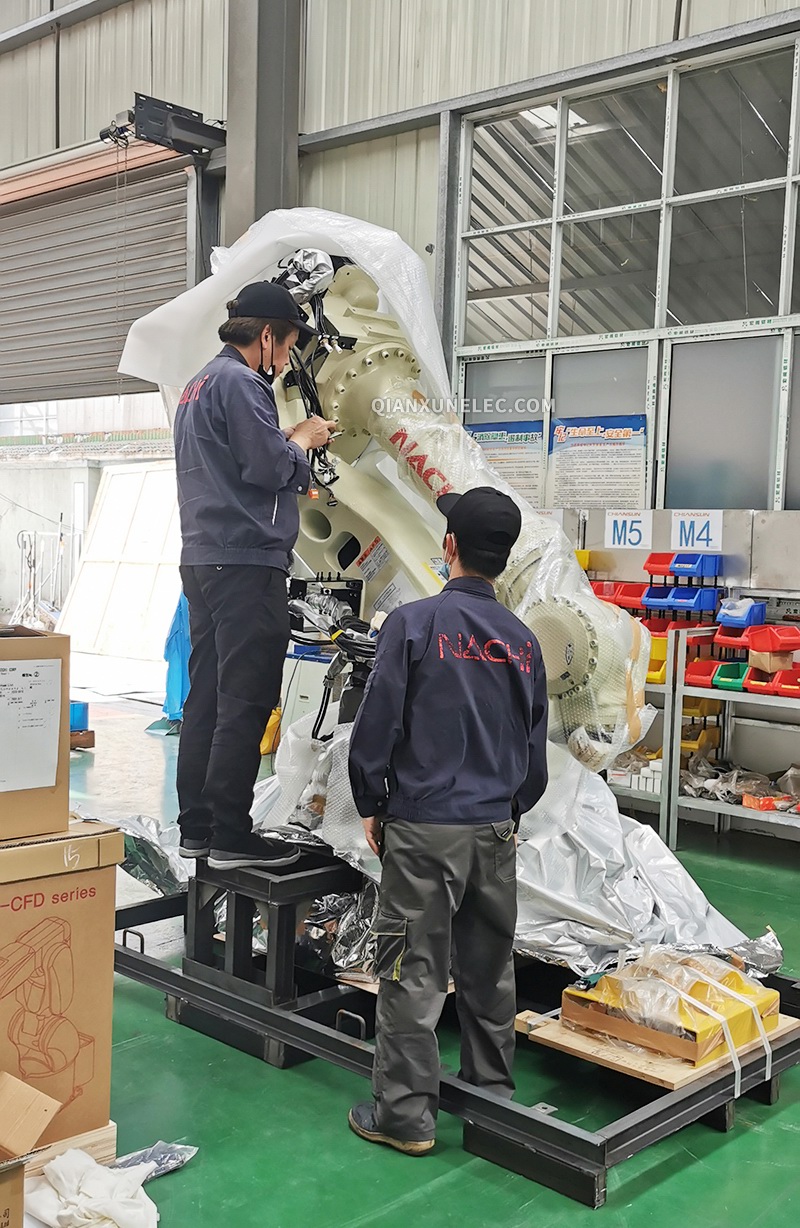 MC350 Robot Renovation Work Site 1