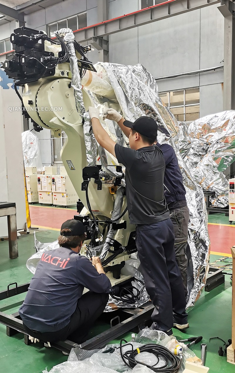 MC350 Robot Renovation Work Site 2