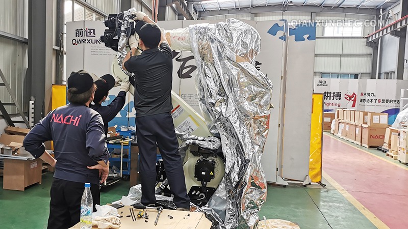 MC350 Robot Renovation Work Site 3