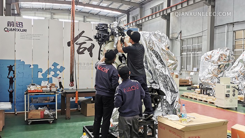 MC350 Robot Renovation Work Site 4