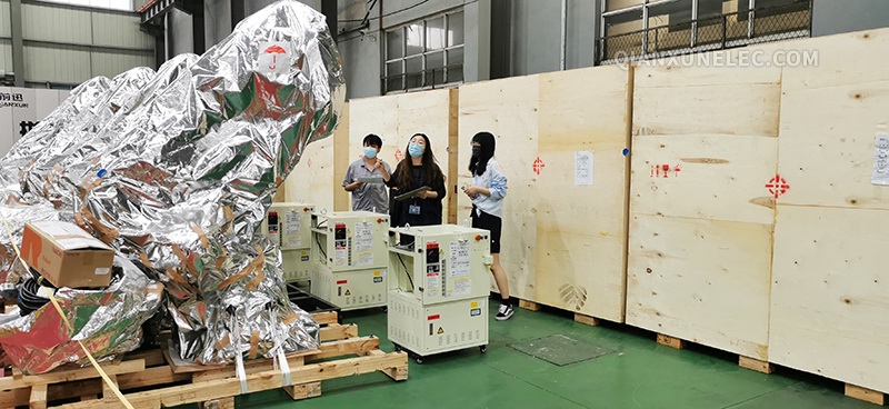 NACHI team comes to CIANSUNG to supervise the work