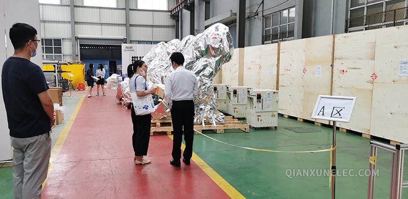 NACHI team comes to CIANSUNG to supervise the work