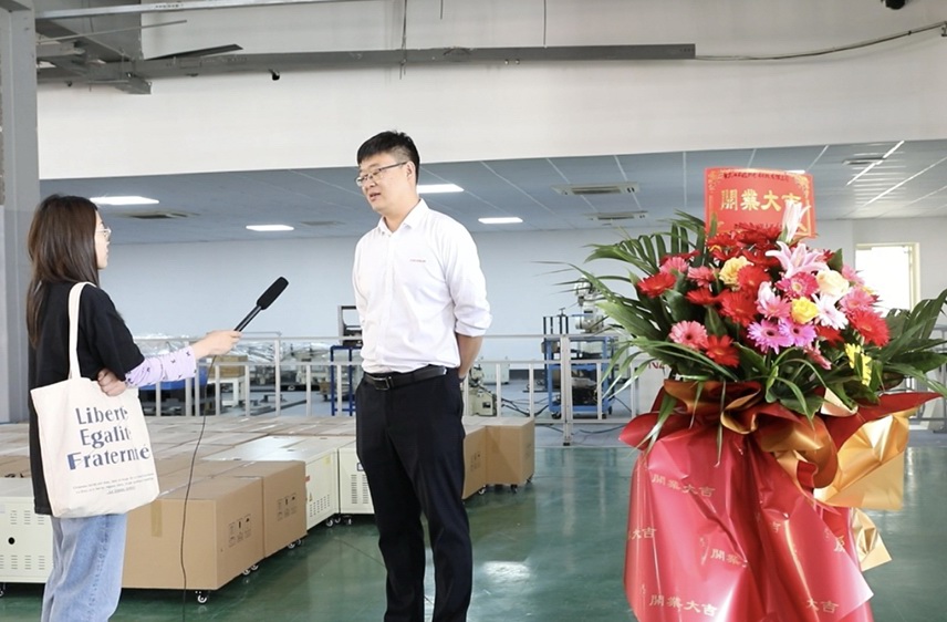 Interview with Zhangjiagang Television Station