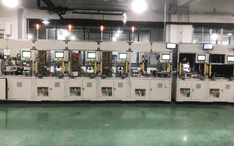 New energy component assembly line