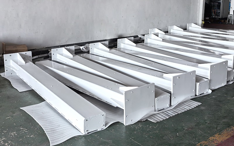 Equipment structural parts