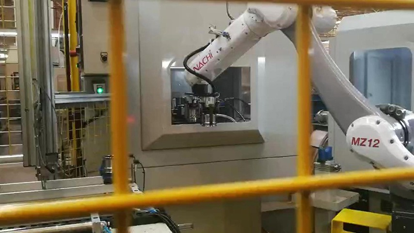 CNC Machine Tending with MZ12 Robot