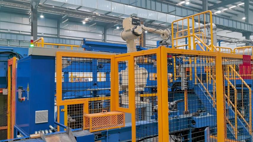 Robotic Loading & Unloading for Shot Blasting