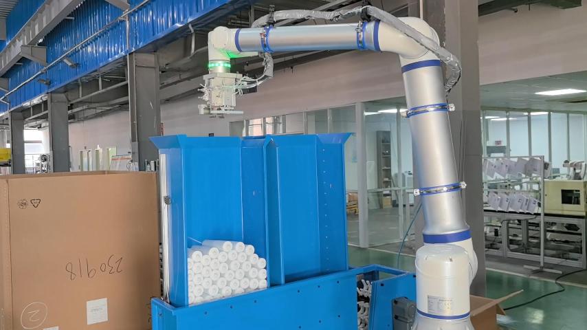 3D Vision-Guided Feeding & Handling for Bundled Materials
